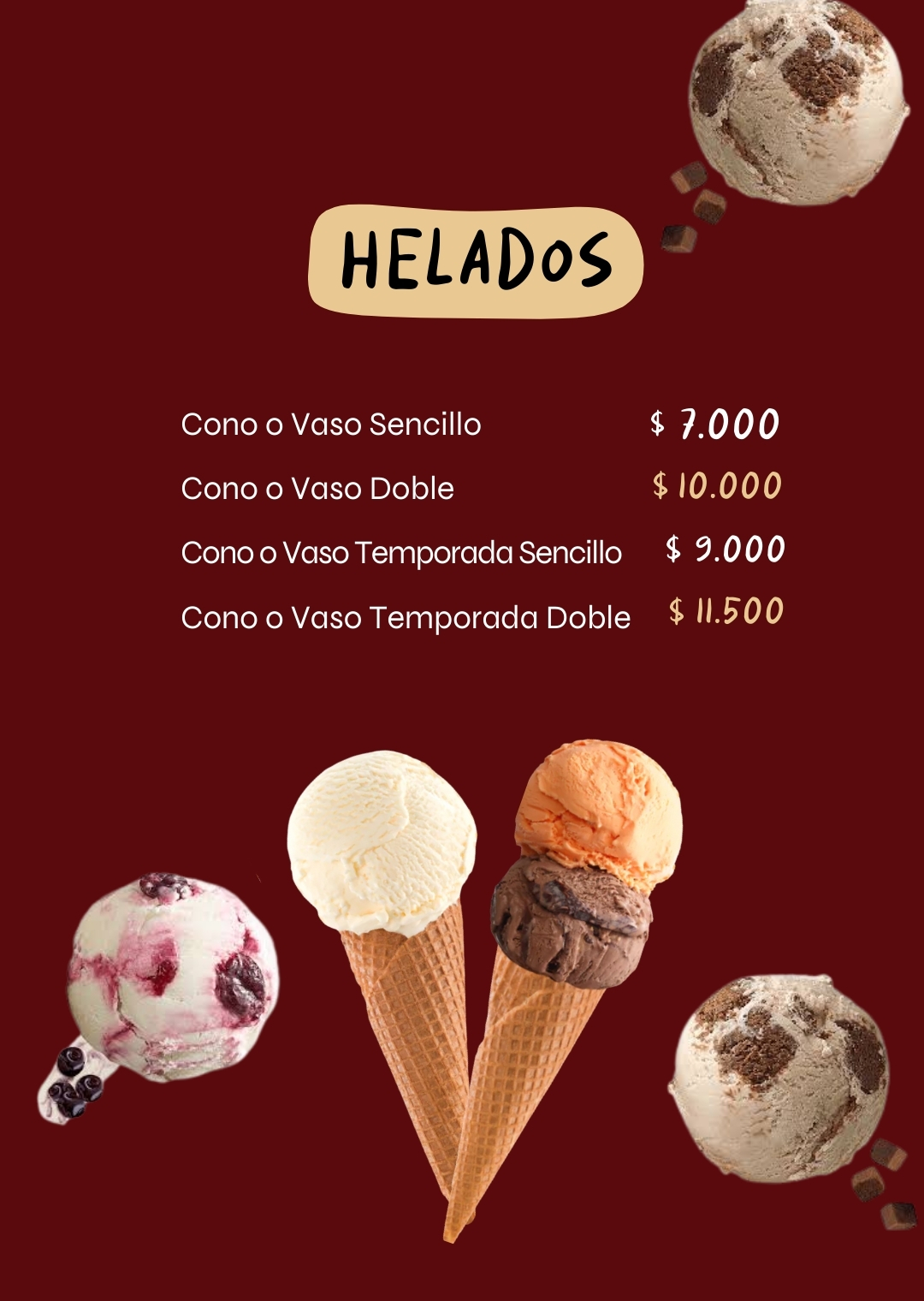 helados